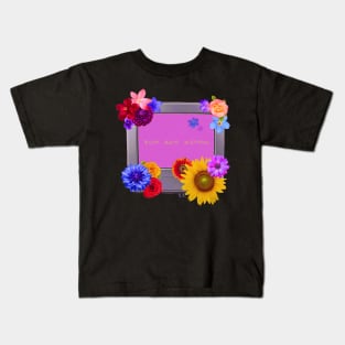 You Are Alone Flower Television Kids T-Shirt